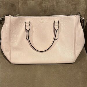 Kate Spade Light Pink Leather Satchel